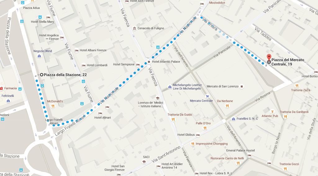 Piazza Del Mercato Centrale Florencja Zewnętrze zdjęcie