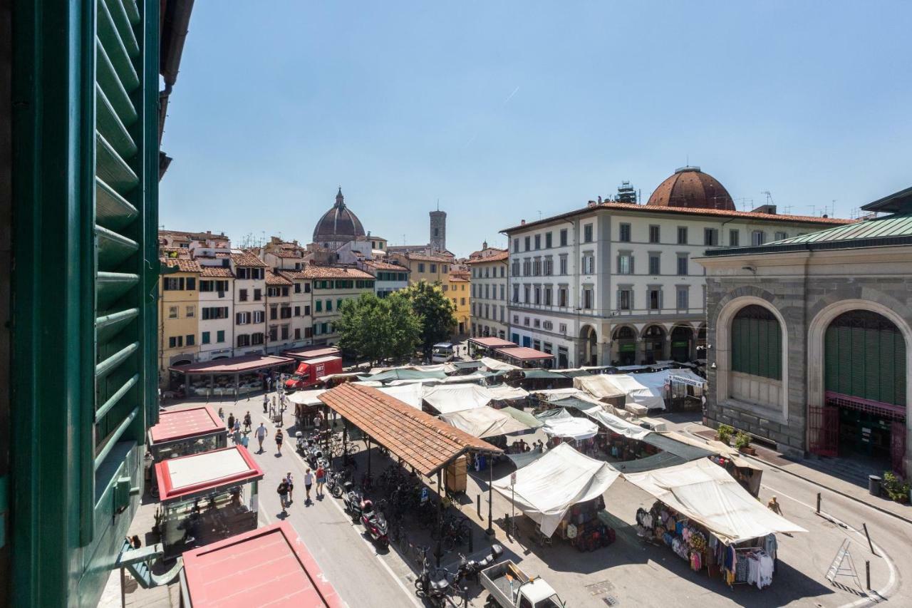 Piazza Del Mercato Centrale Florencja Zewnętrze zdjęcie